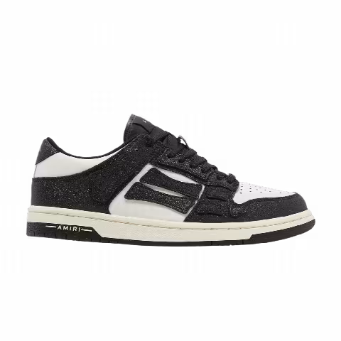 Amiri Skel Top Low 'Crystal - Black White'