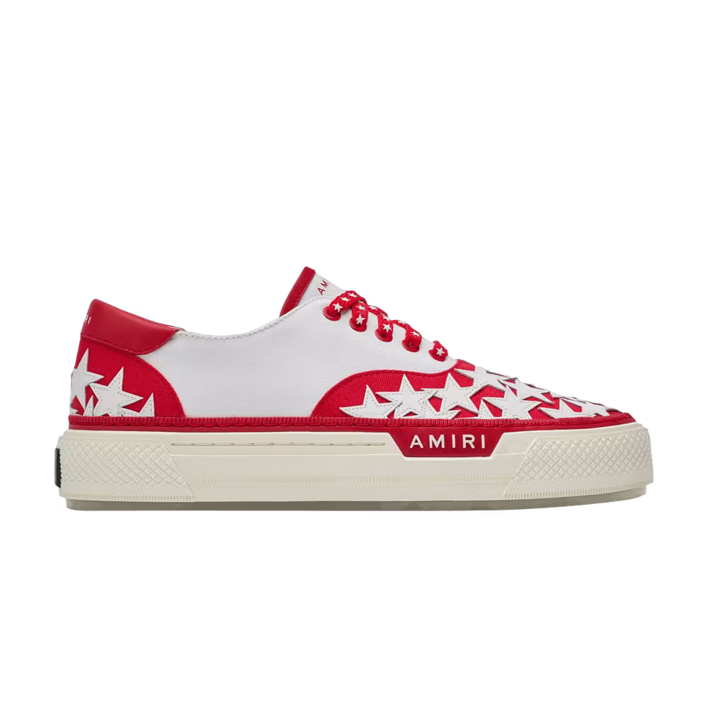 Amiri Stars Court White Red