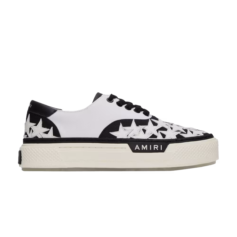 Amiri Stars Court White Black