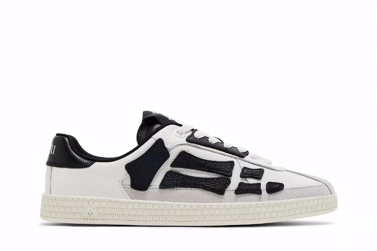 Amiri Pacific Bones - White Black, view 2