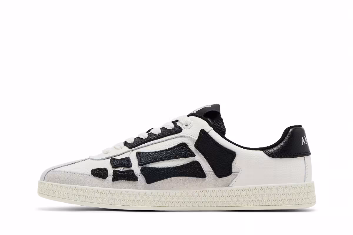 Amiri Pacific Bones - White Black, view 4