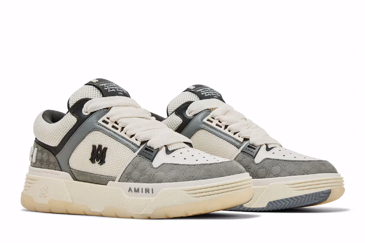 Amiri MA-1 Quad Monogram Debossed - Grey, view 9