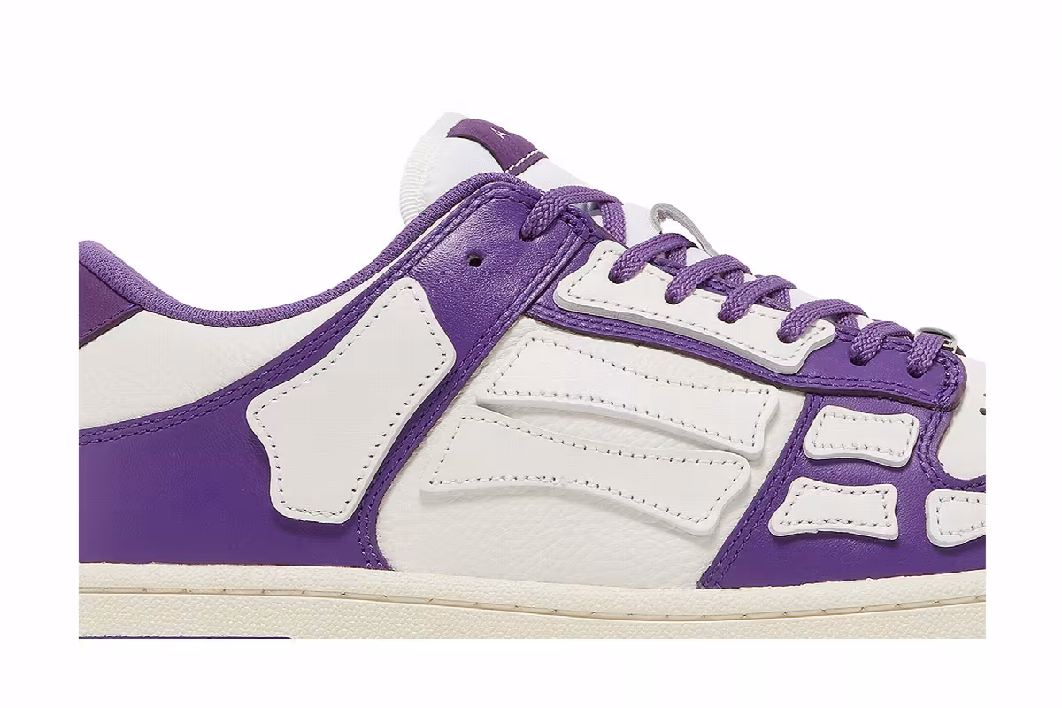 Amiri Skel Top Purple White, view 3