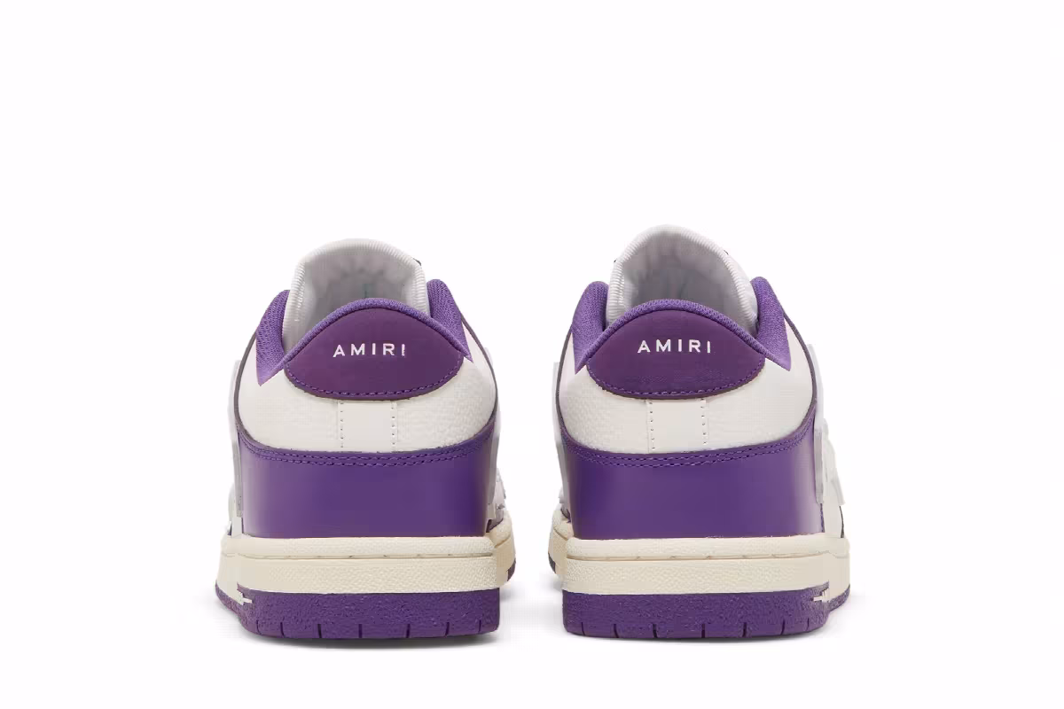 Amiri Skel Top Purple White, view 7