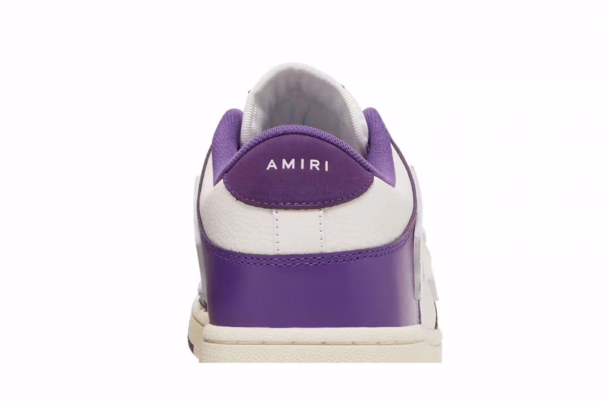 Amiri Skel Top Purple White, view 8