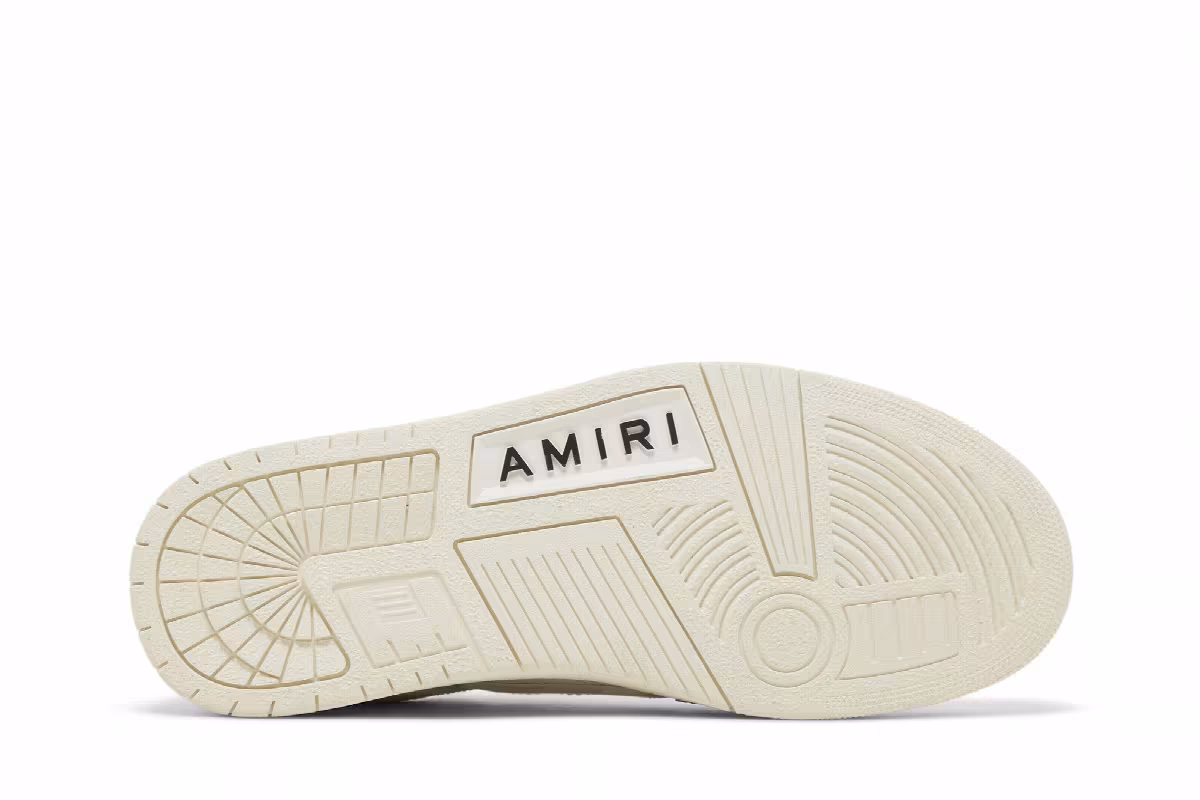 Amiri Skel Top Low White, view 5