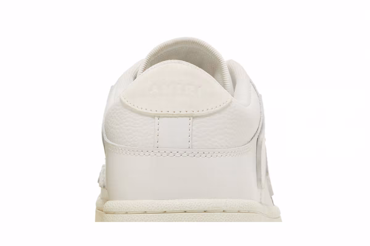 Amiri Skel Top Low White, view 8