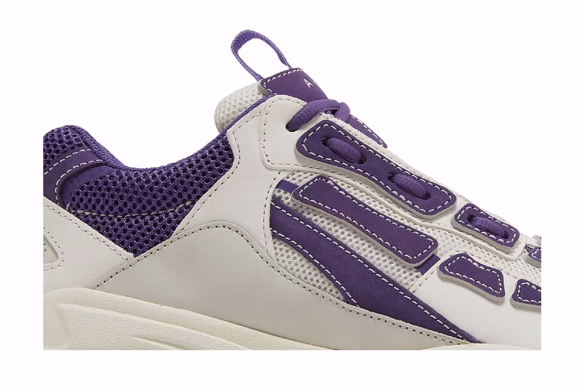 Amiri Bone Runner White Purple, view 3