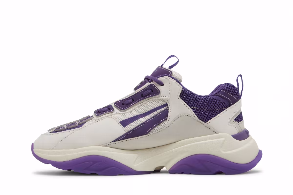 Amiri Bone Runner White Purple, view 4