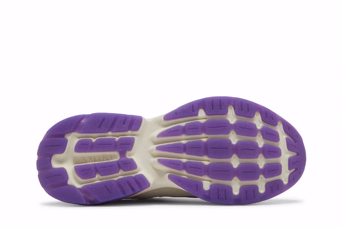Amiri Bone Runner White Purple, view 5