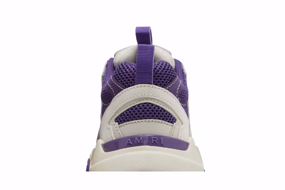 Amiri Bone Runner White Purple, view 8