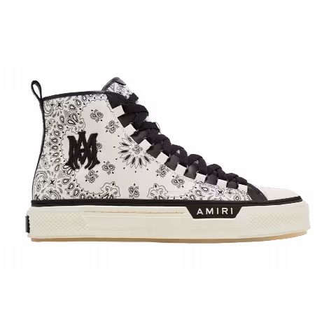 Amiri Court High 'Bandana - White'