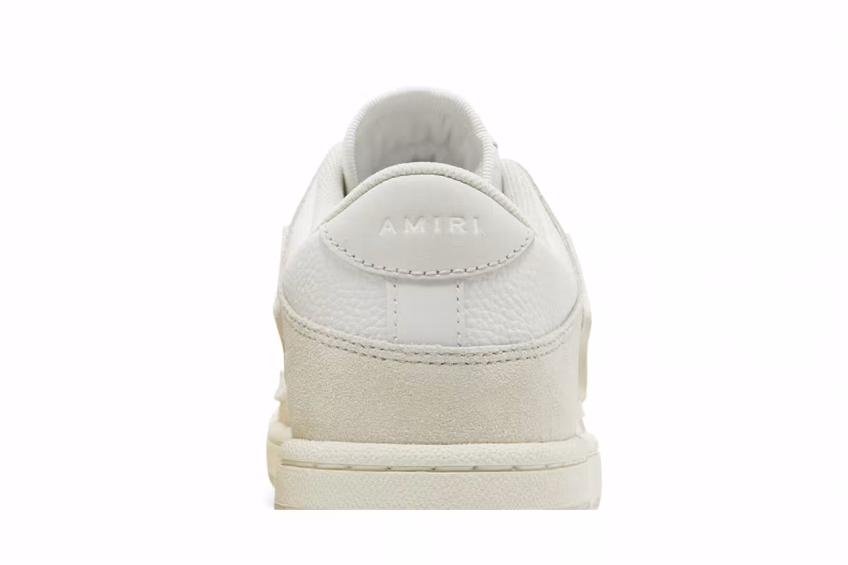 Amiri Women's Skel Top Low Alabaster, view 8