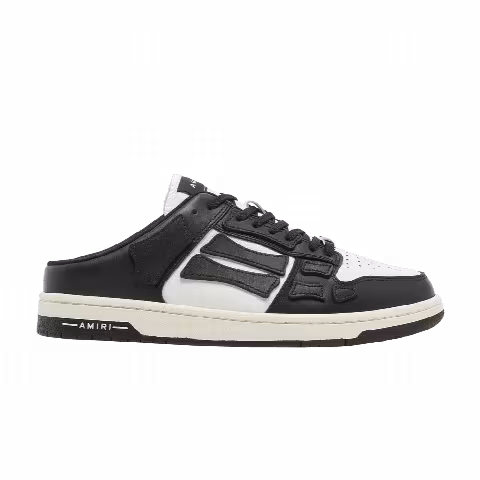 Amiri Skel Top Low Slip-On 'Black White'