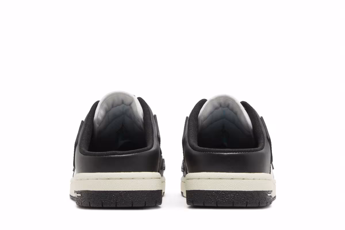Amiri Skel Top Low Slip-On Black White, view 7
