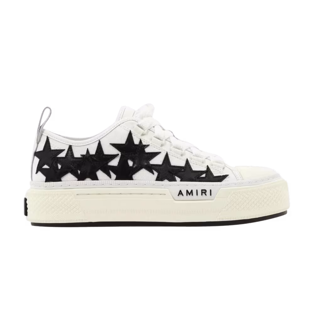 Amiri Stars Court Low White Black 2022