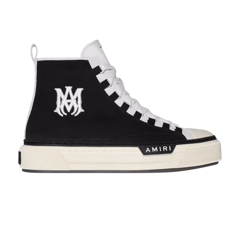 Amiri Women's Court High Black White