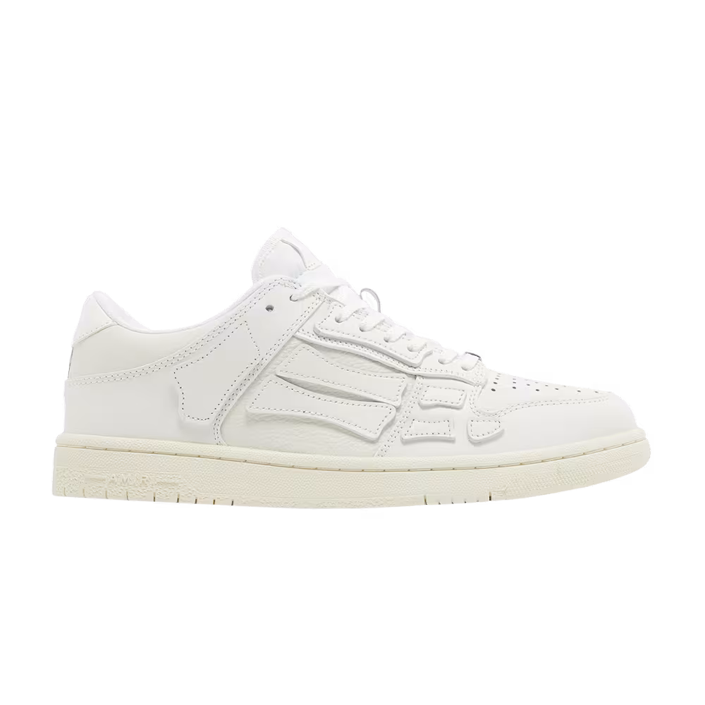 Amiri Skel Top Low White