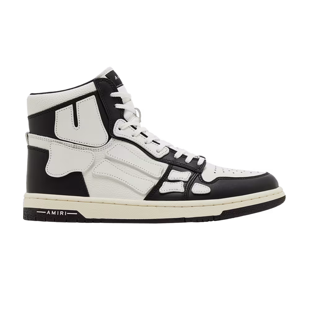 Amiri Skel Top Hi Black White