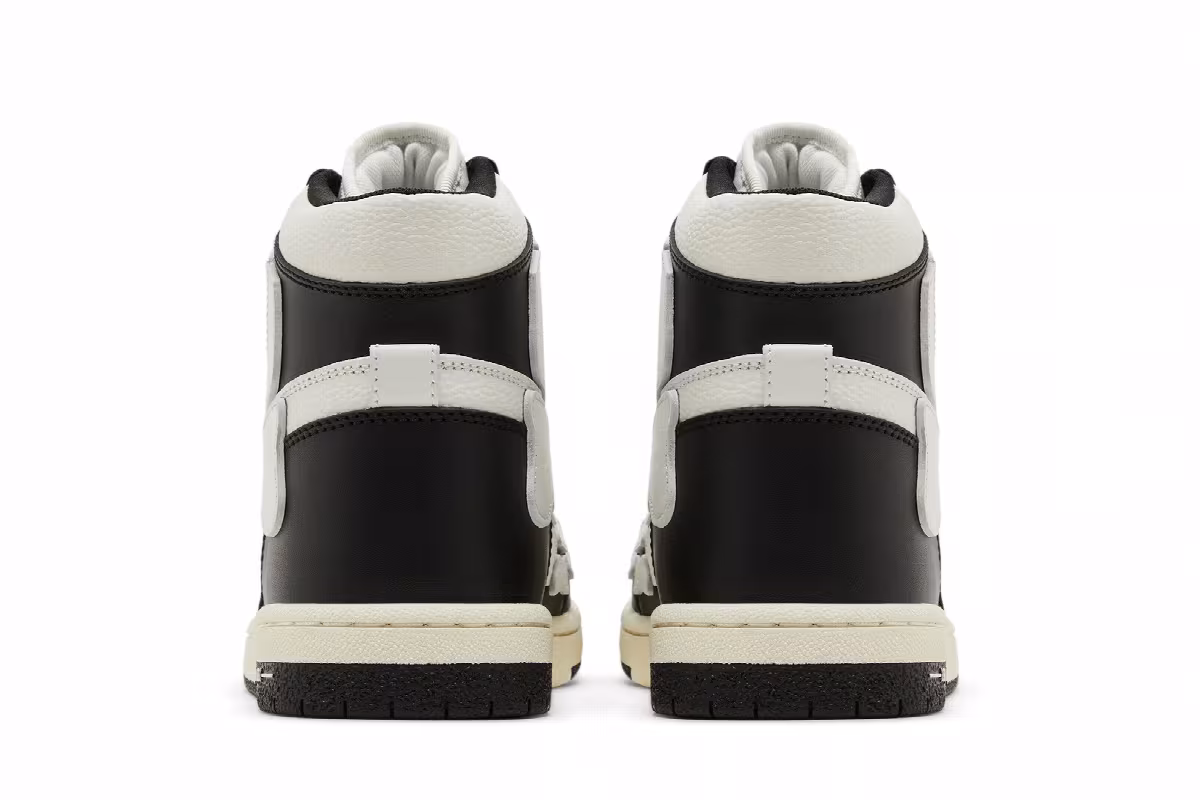 Amiri Skel Top Hi Black White, view 7