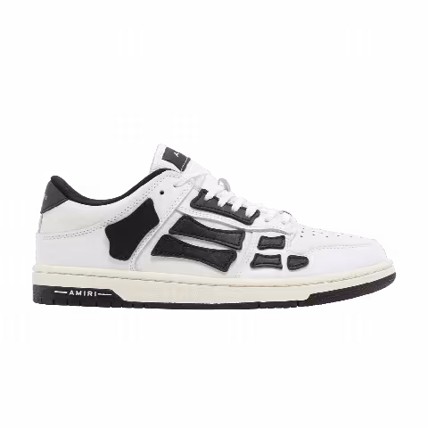 Amiri Wmns Skel Top Low 'White Black' 2021