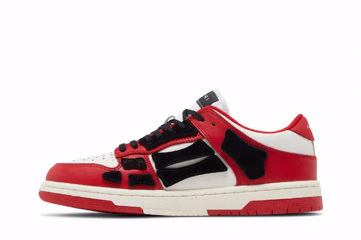 Amiri Skel Top Low Red, view 4