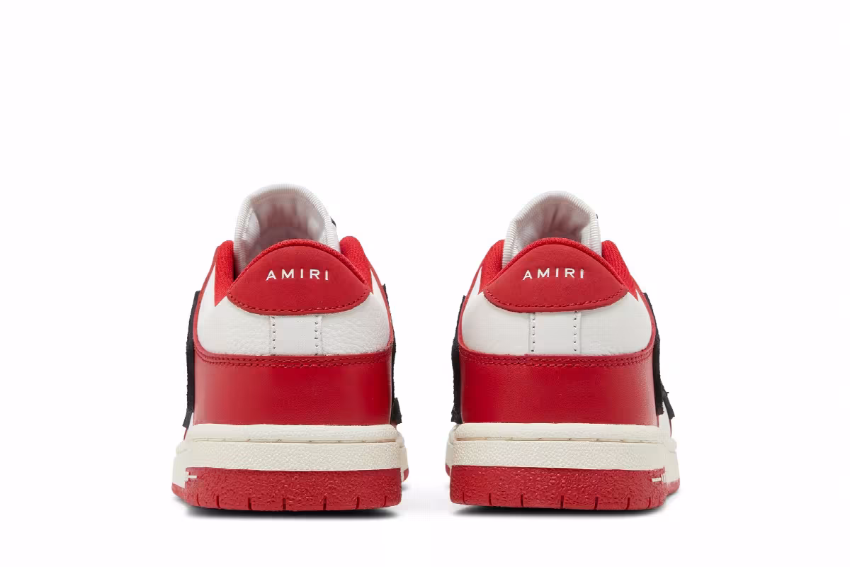 Amiri Skel Top Low Red, view 7