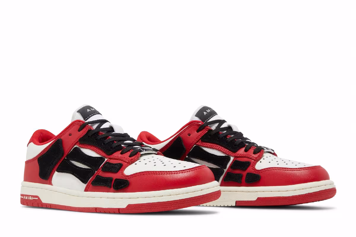 Amiri Skel Top Low Red, view 9