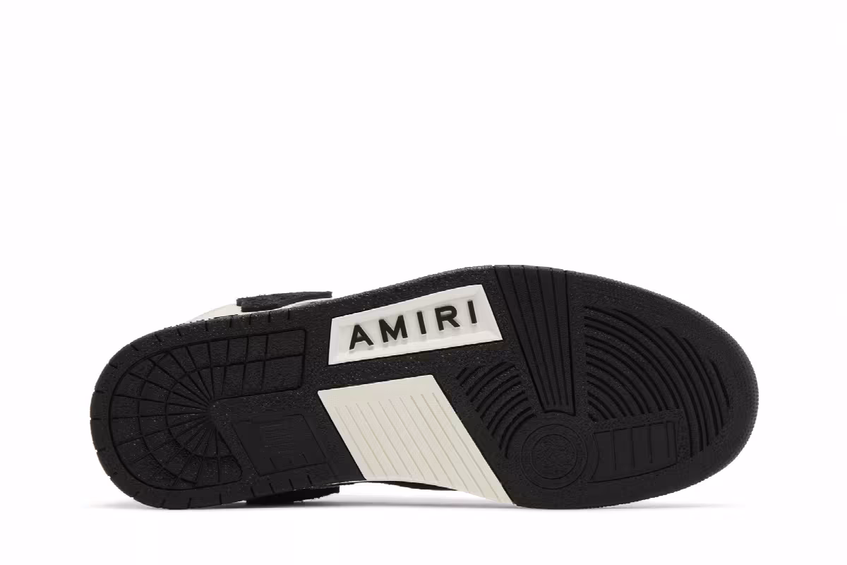Amiri Skel Top Light Beige Black, view 5