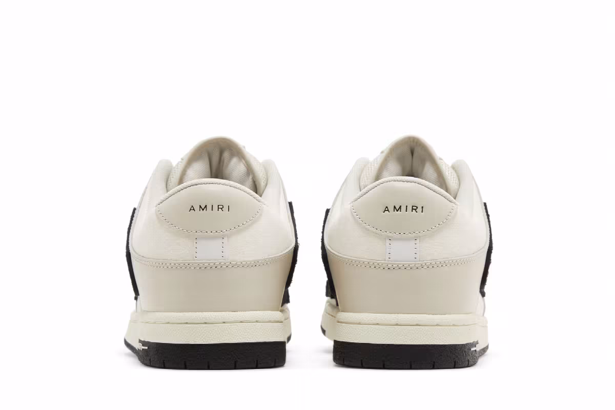 Amiri Skel Top Light Beige Black, view 7