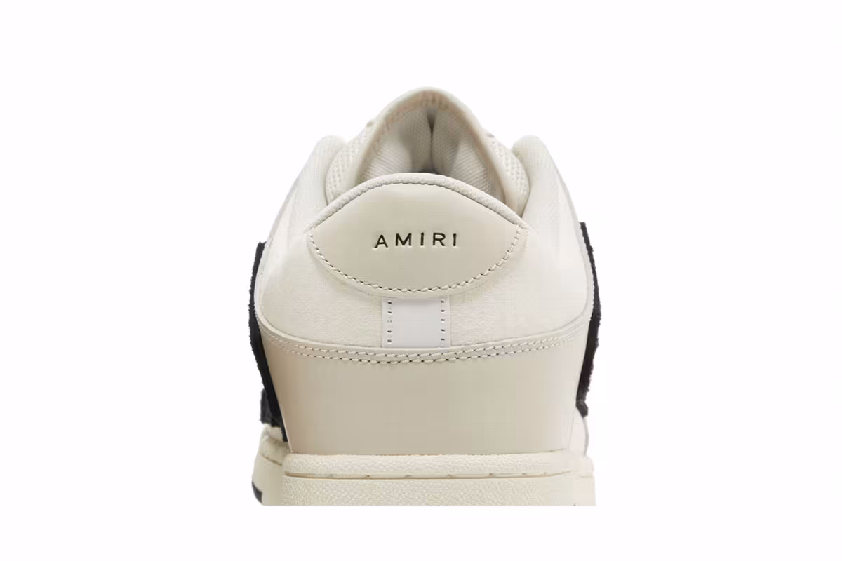 Amiri Skel Top Light Beige Black, view 8
