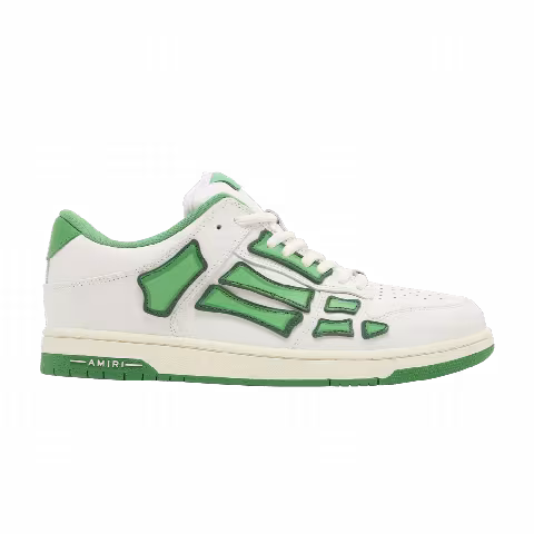 Amiri Skel Top Low 'White Green'