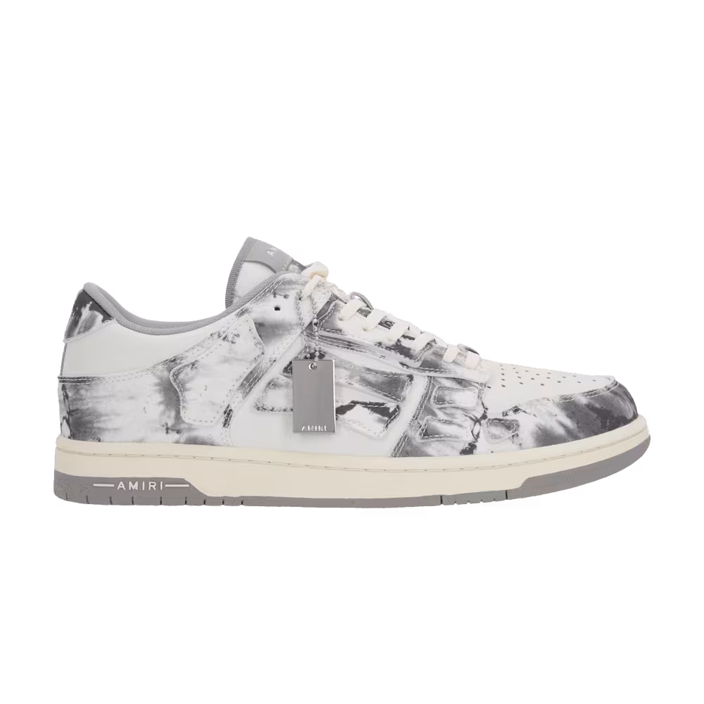 Amiri Skel Top Low Tie-Dye - Grey