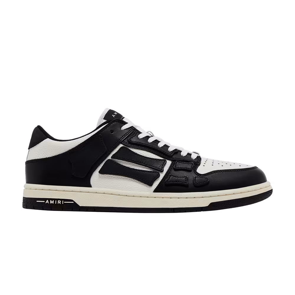 Amiri Skel Top Low Black White 2024