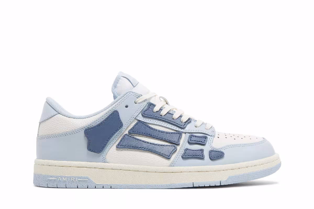 Amiri Skel Top Low Baby Blue, view 2