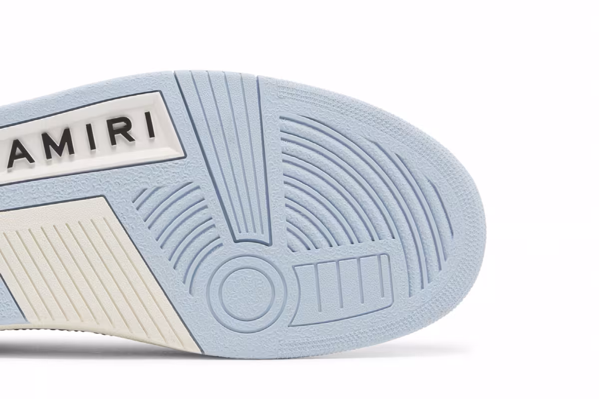 Amiri Skel Top Low Baby Blue, view 6