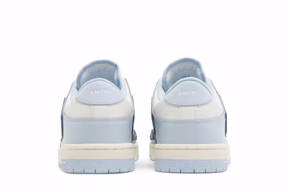 Amiri Skel Top Low Baby Blue, view 7