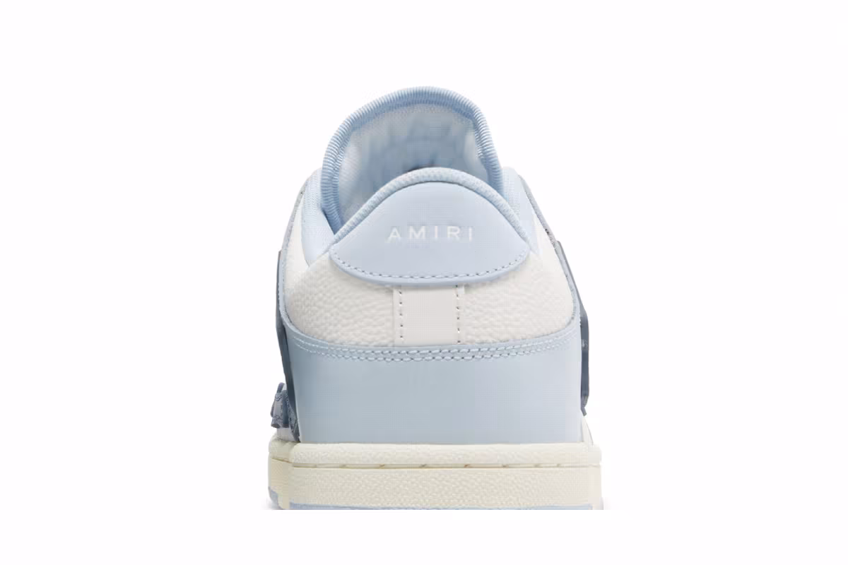 Amiri Skel Top Low Baby Blue, view 8