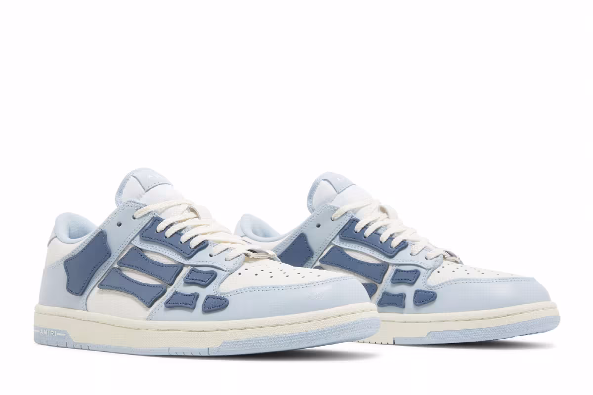 Amiri Skel Top Low Baby Blue, view 9