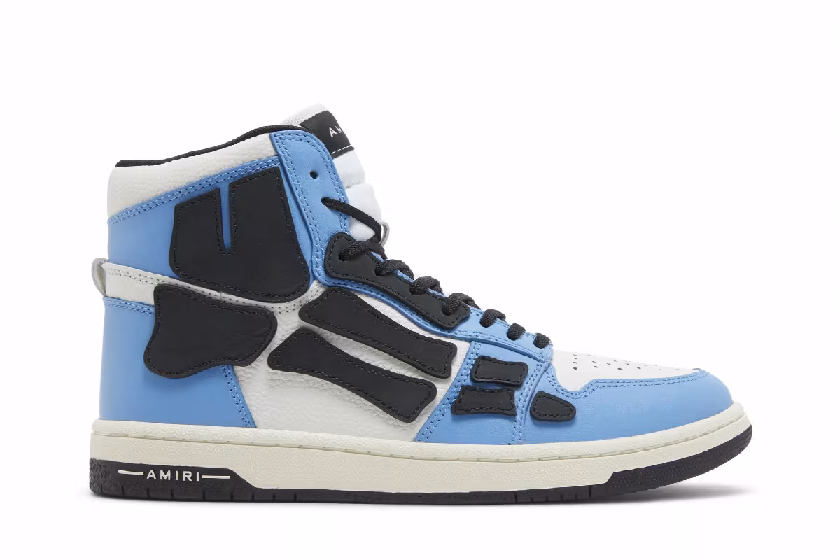 Amiri Skel Top High Carolina Blue, view 2