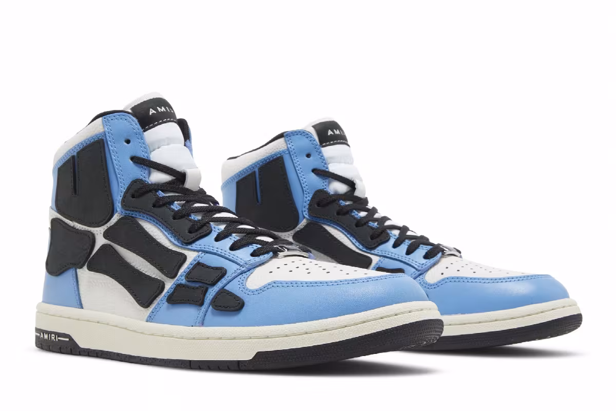 Amiri Skel Top High Carolina Blue, view 9