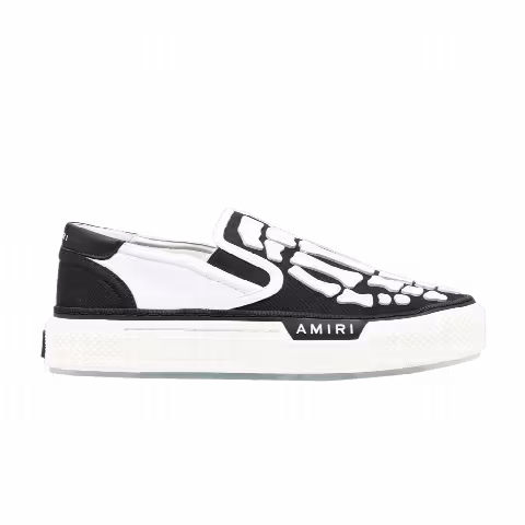 Amiri Skel Top Slip-On 'Black White'