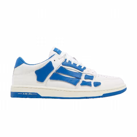 Amiri Skel Top Low 'White Blue'