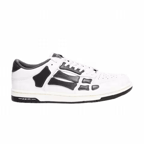 Amiri Skel Top Low 'White Black'