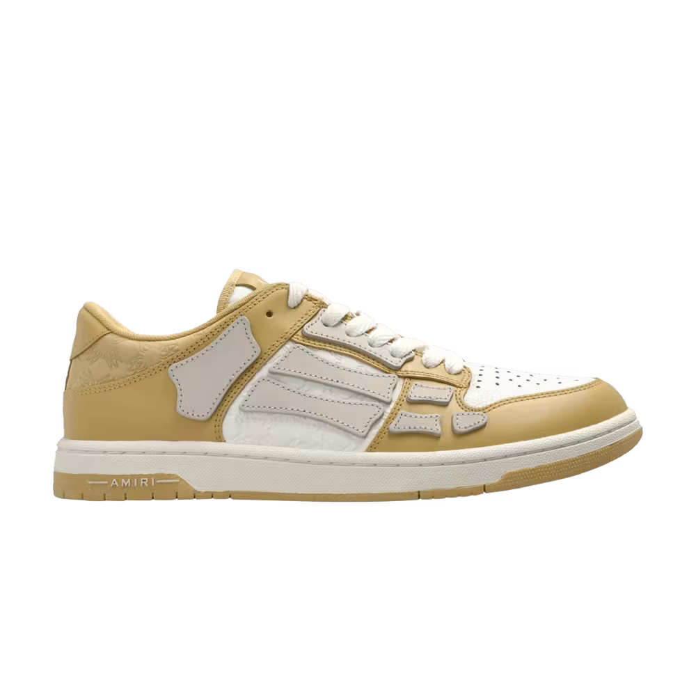 Amiri Skel Top Low MA Quad Debossed - Champagne