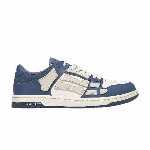 Amiri Skel Top Low 'MA Quad Debossed - Vintage Blue'