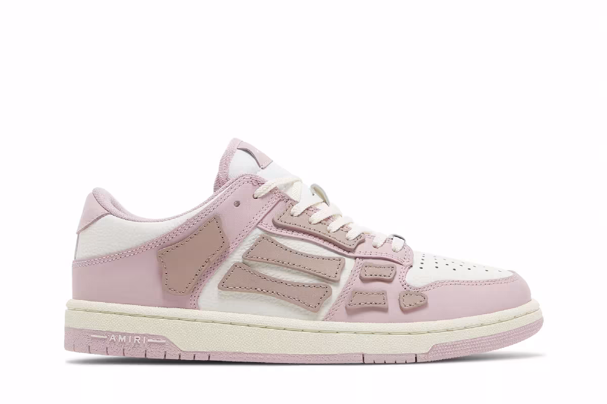 Amiri Women's Skel Top Low Baby Pink, view 2
