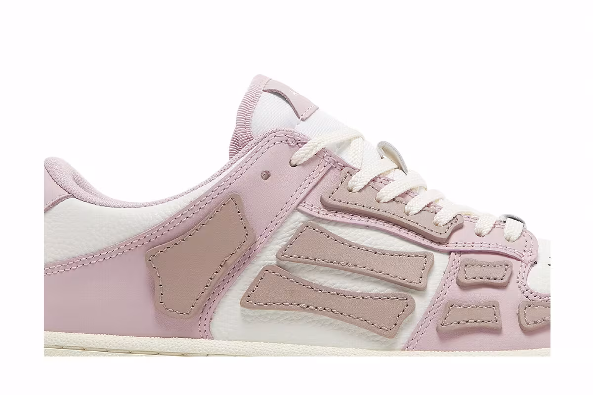 Amiri Women's Skel Top Low Baby Pink, view 3