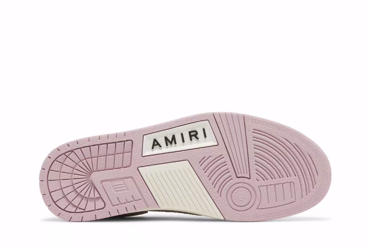 Amiri Women's Skel Top Low Baby Pink, view 5