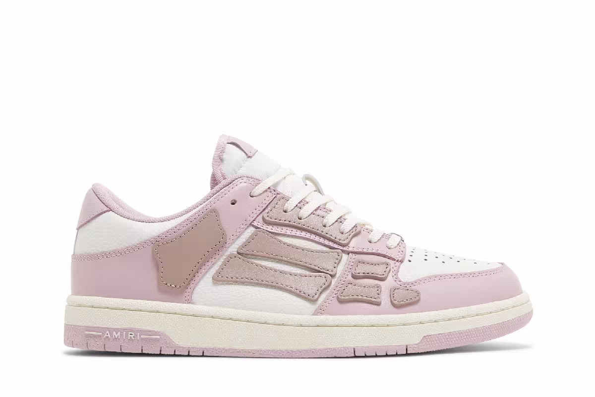 Amiri Skel Top Low Baby Pink, view 2